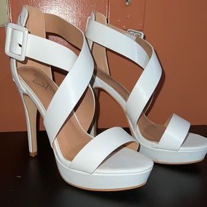 White High Heels